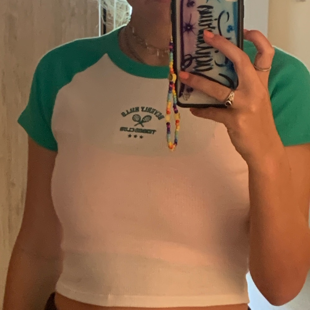 beverly hills tennis club Tillys crop top!